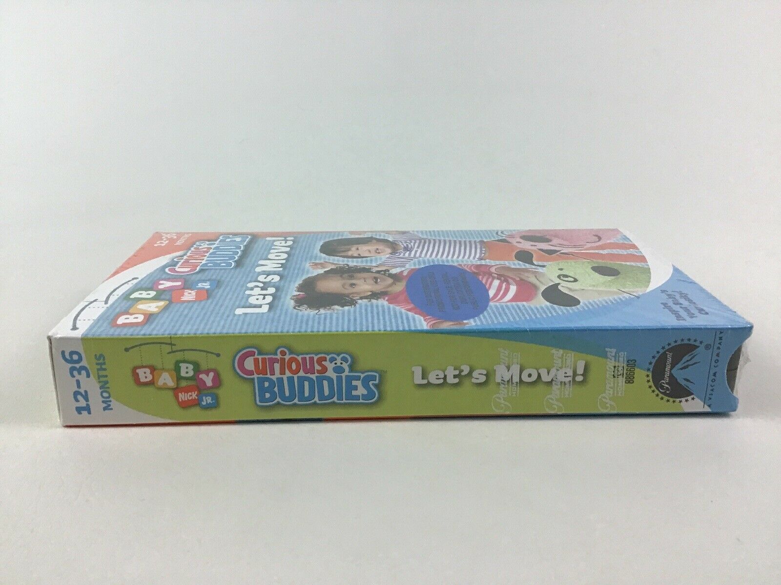 Baby Nick Jr Lets Move Curious Buddies Baby VHS Tape New Sealed 12-36 ...