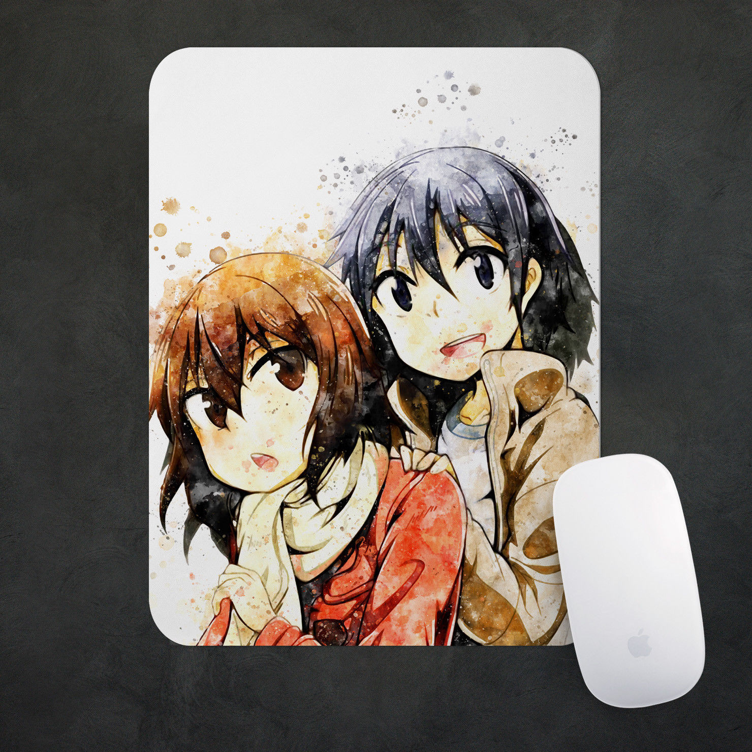 Erased Anime Mouse Pad Manga Gaming Mousepad 38x48cm Desk Mat n1324