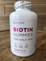Goodmood Biotin Gummies Hair, Nails, and Skin - 90ct - Exp: 05/24 - $16.79