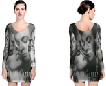 1980s paul mccartney concert tour long sleeve bodycon dress thumb155 crop