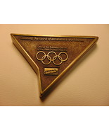 1988 Olympic Games Sponsor, Federal Express, Bronze Paperweight - $19.99