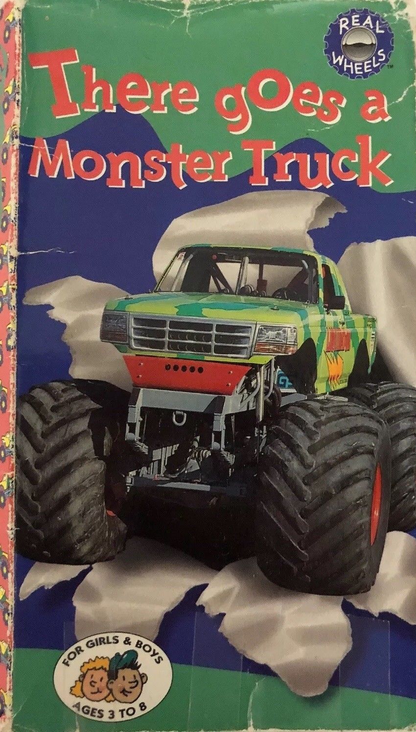 THERE GOES A MONSTER TRUCK(Vhs 1995)TESTED-RARE VINTAGE COLLECTIBLE ...