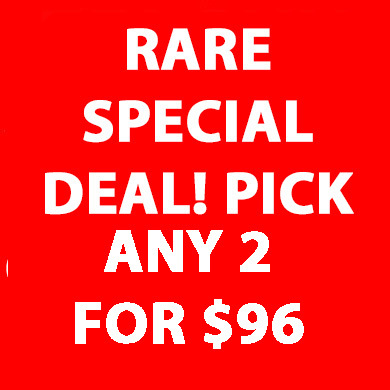 SPECIAL LOW DEAL JULY 22 -24 FRI-SUN PICK ANY 2 FOR $96 DEAL  MAGICK
