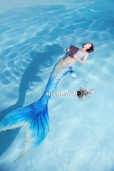Beautiful DIY Mermaid Tails for Swimming for Adult Kids, Silicone Tail Inspired