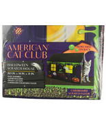 American Cat Club Cardboard Halloween Scratch House Bonus Catnip New In Box - $18.80