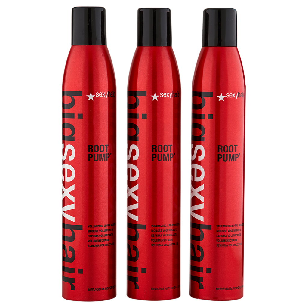 Sexy Hair Big Sexy Hair Root Pump 3 ct 10 oz - Gel, Mousse ...