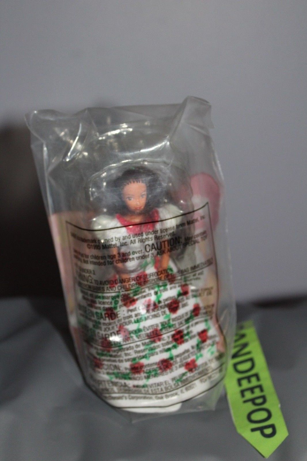 Happy Meal Toy #4 Mexican Barbie 