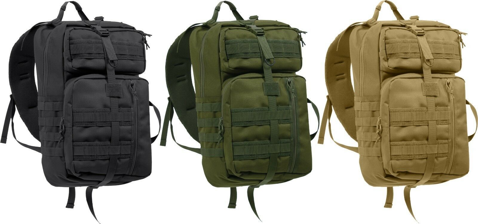 Tactical Sling Trasport Pack Crossbody Bag Army MOLLE Strap Concealed Carry CCW - Backpacks ...