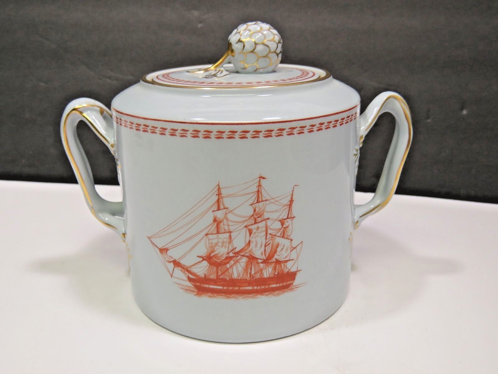 Copeland Spode Tall Covered Sugar 3 3/4\ Copeland Spode Tall Covered Sugar 3 3/4\