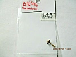 Cal Scale # 190-669 Nathan Air Horn M3HR2 1 Per Pack HO-Scale image 3