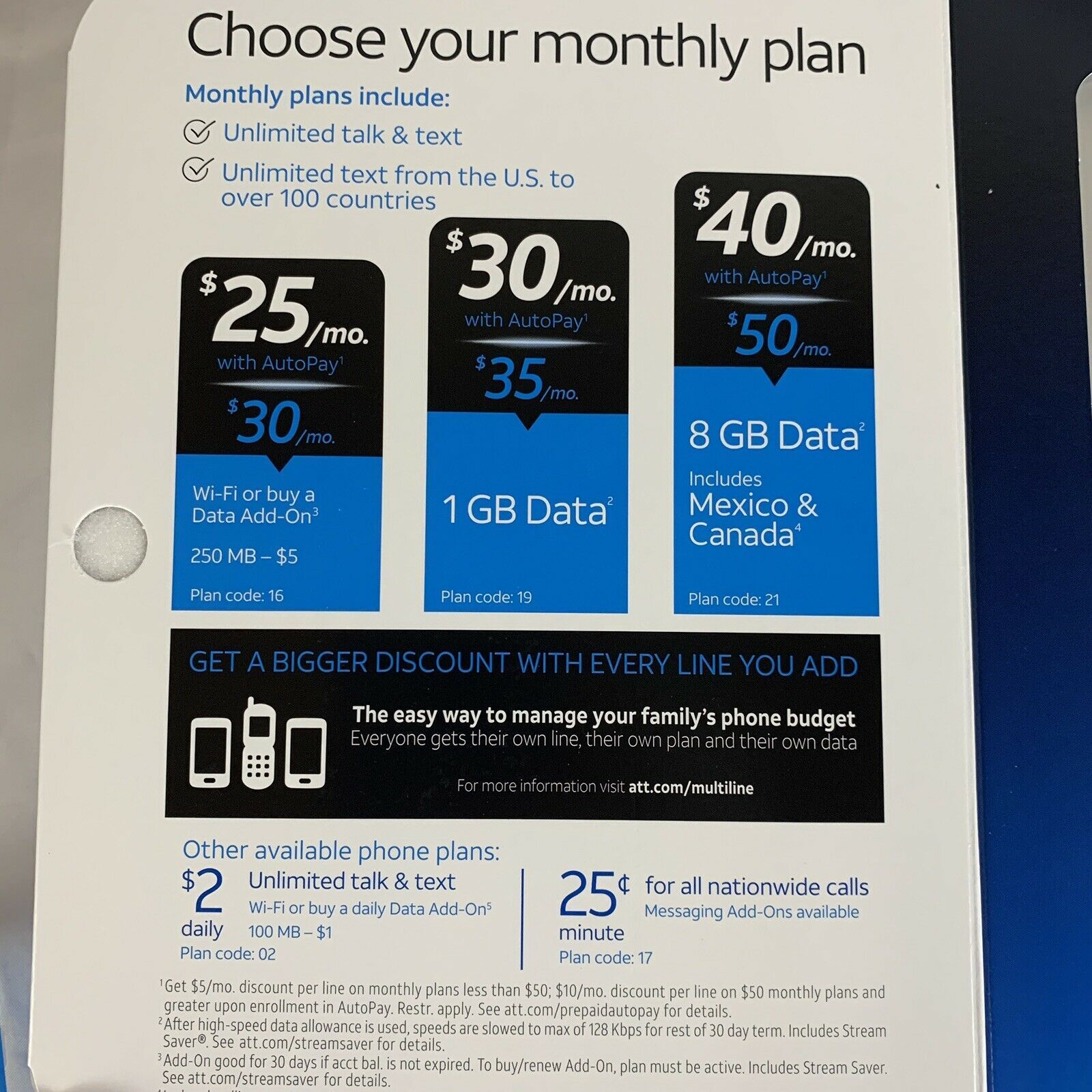 AT&T Prepaid Cingular Flip 3 WiFi 4G LTE HD Voice Flip Phone Talk