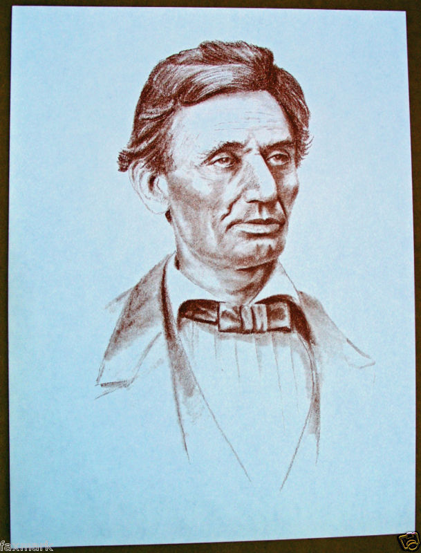 Abe Lincoln prints--two versions--no beard! - Art Prints