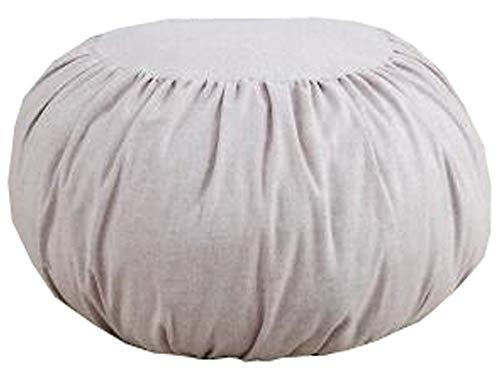 Blancho Bedding Breathable Cotton Seat Cushion Tatami Round Cushion Detachable C
