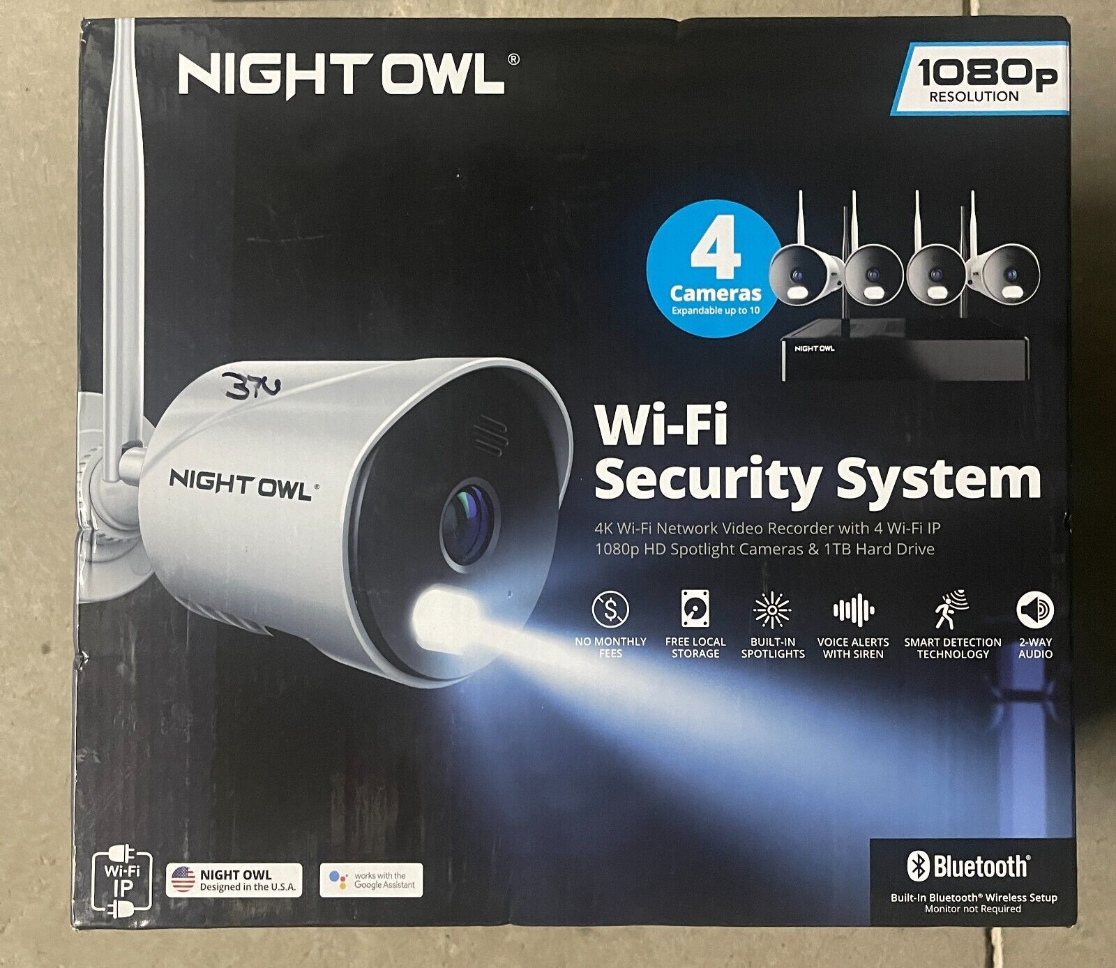 Night Owl AC Power 4K WiFi NVR W/1tb Hard and similar items