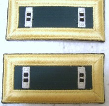 Army Shoulder Boards Straps Special Forces CWO2 Pair Male Size - $17.95