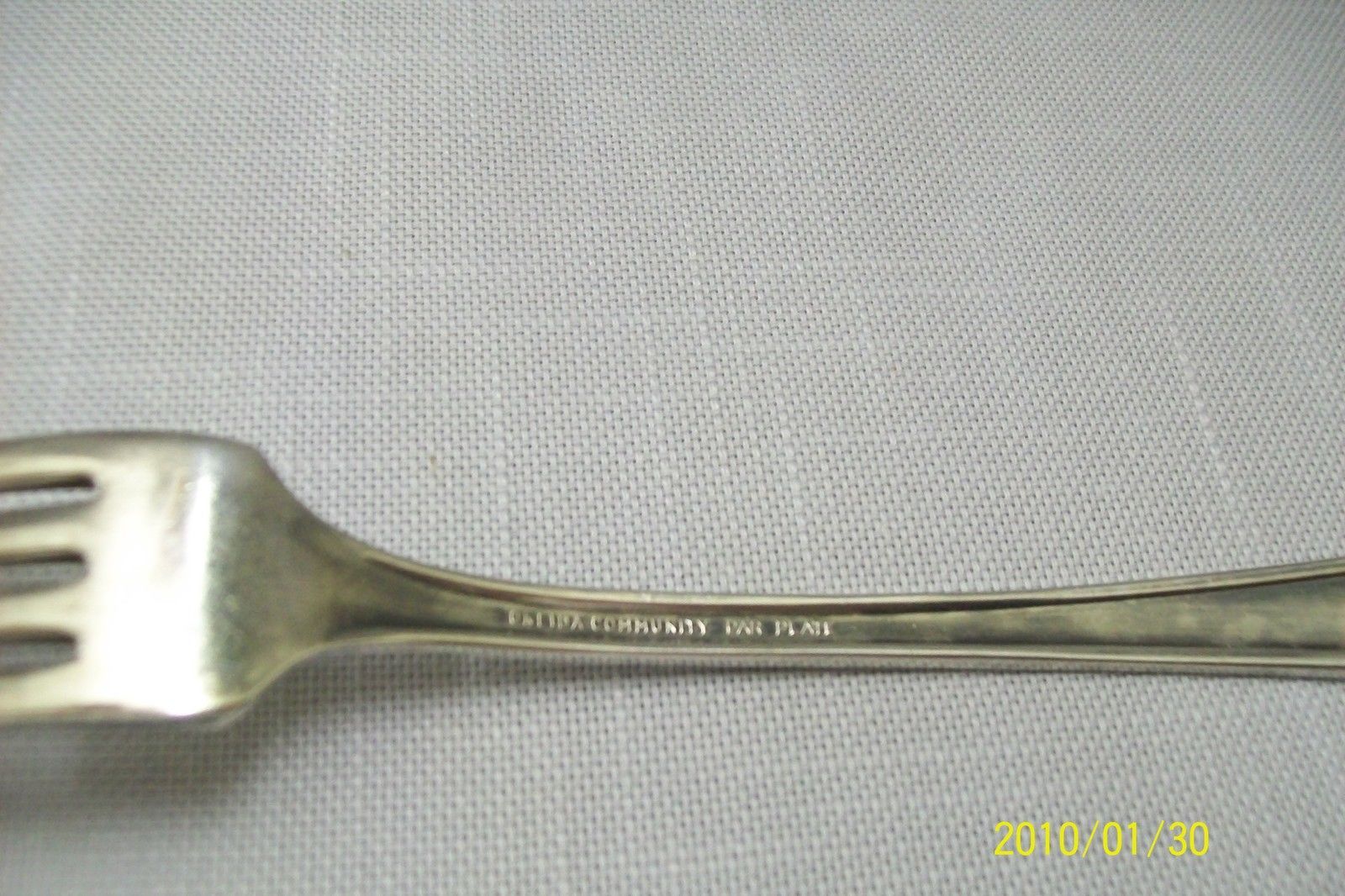6 Oneida Community Par Plate Salad Dessert Forks 1931 CLARION Pattern