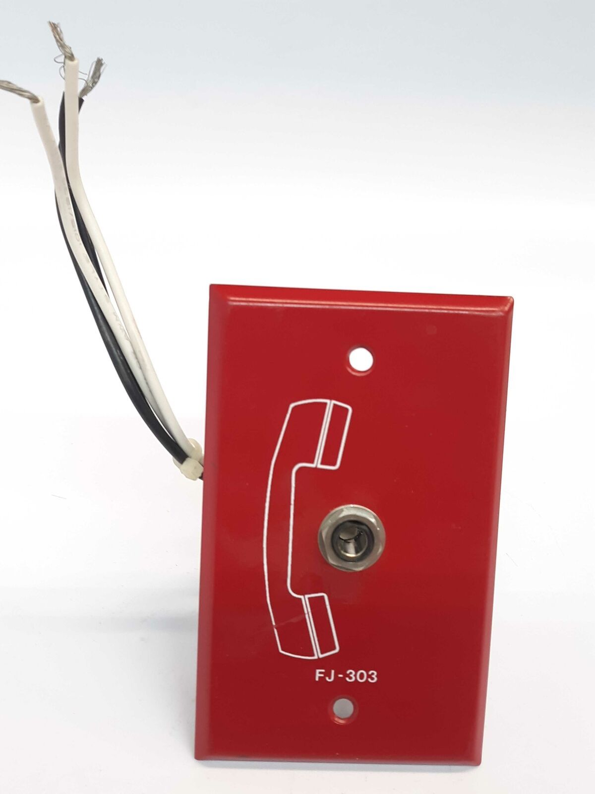 Cereberus FJ303 Firefighter Fire Alarm Phone Jack Red 500690975