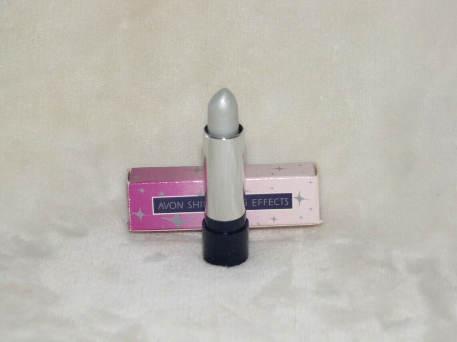 Primary image for Avon Shimmering Effects Vintage 1994 Lipstick 3.6 g .13 oz Silver