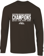 Western Michigan Broncos 2021 Quick Lane Bowl Champions Long Sleeve T-Shirt - $24.99+
