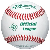 Diamond Sports | D1-OL | Official League Premium Baseballs | 1 Dozen Balls - $84.14