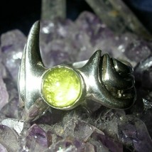 Green Fae Fire Ring draws Fairies, Fauns, and Spirits of Bright Blessings! - $247.49