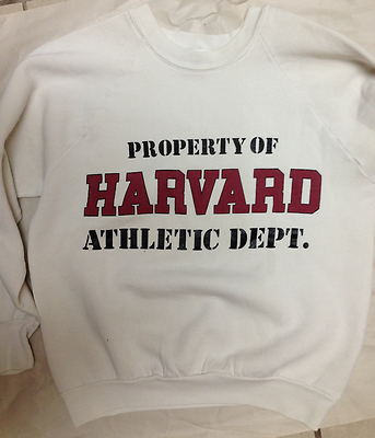 harvard athletic department sweatshirt