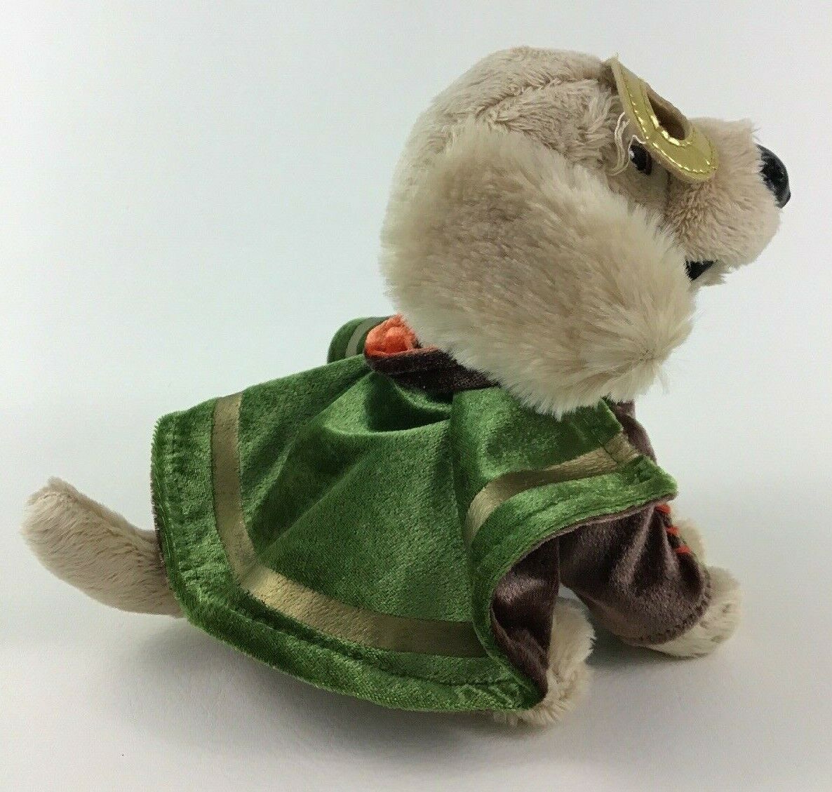 Disney Super Buddies Mudbud Puppy Dog 7" Plush Stuffed Green Superhero