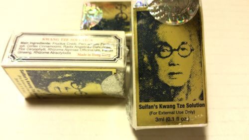 3 Pcs, Suifan's Kwang Tze, Solution Authentic, 3 ml, 0.1 Oz ( New In Box)