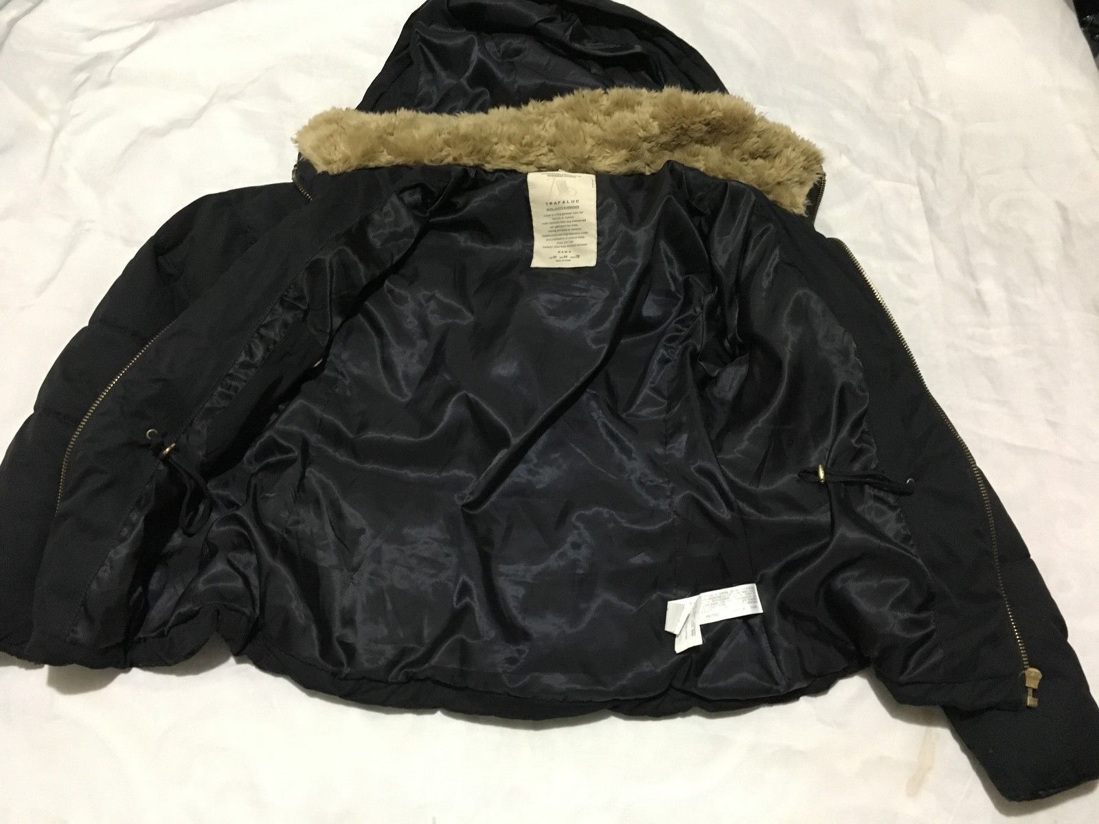 Zara Trafaluc Women Navy Jacket Size M And 50 Similar Items