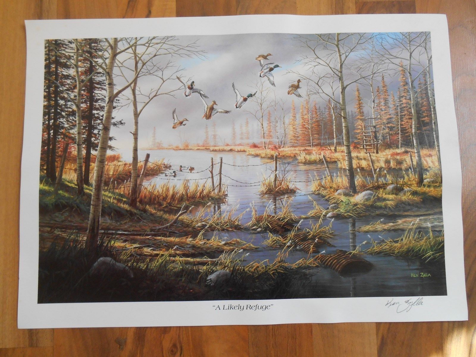 Ken Zylla Commemorative North American Game Bird Series Set of 4 Prints ...
