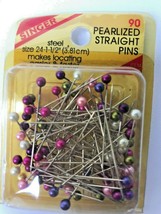 Singer Pearlized Head Pins Pearlized Head Pins, 90 Ct - $3.99