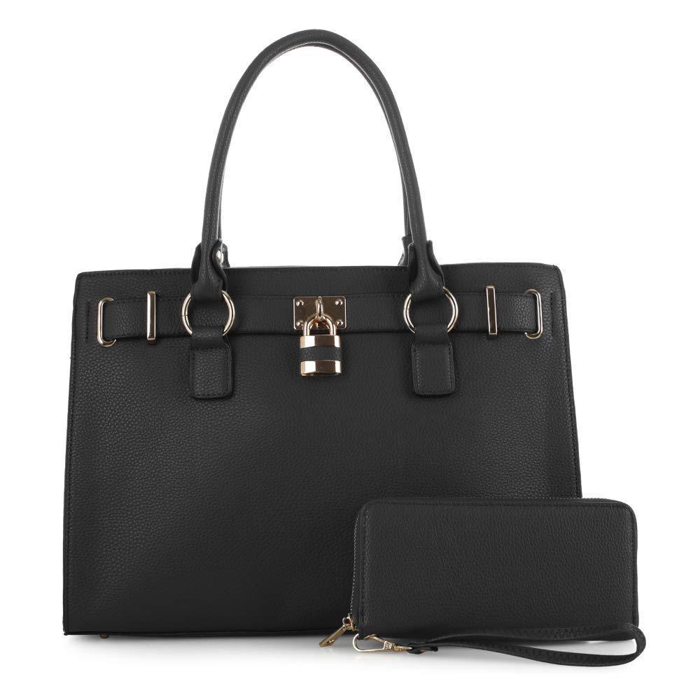 Jessie & James | Concealed Carry Satchel Bag | Faux Leather Locking ...