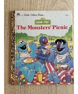 Vintage Little Golden Book: The Monsters&#39; Picnic - $5.00