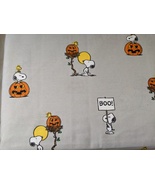 Berkshire Blanket and Home Snoopy Woodstock Pumpkins Gray Sheet Set Full - $42.00