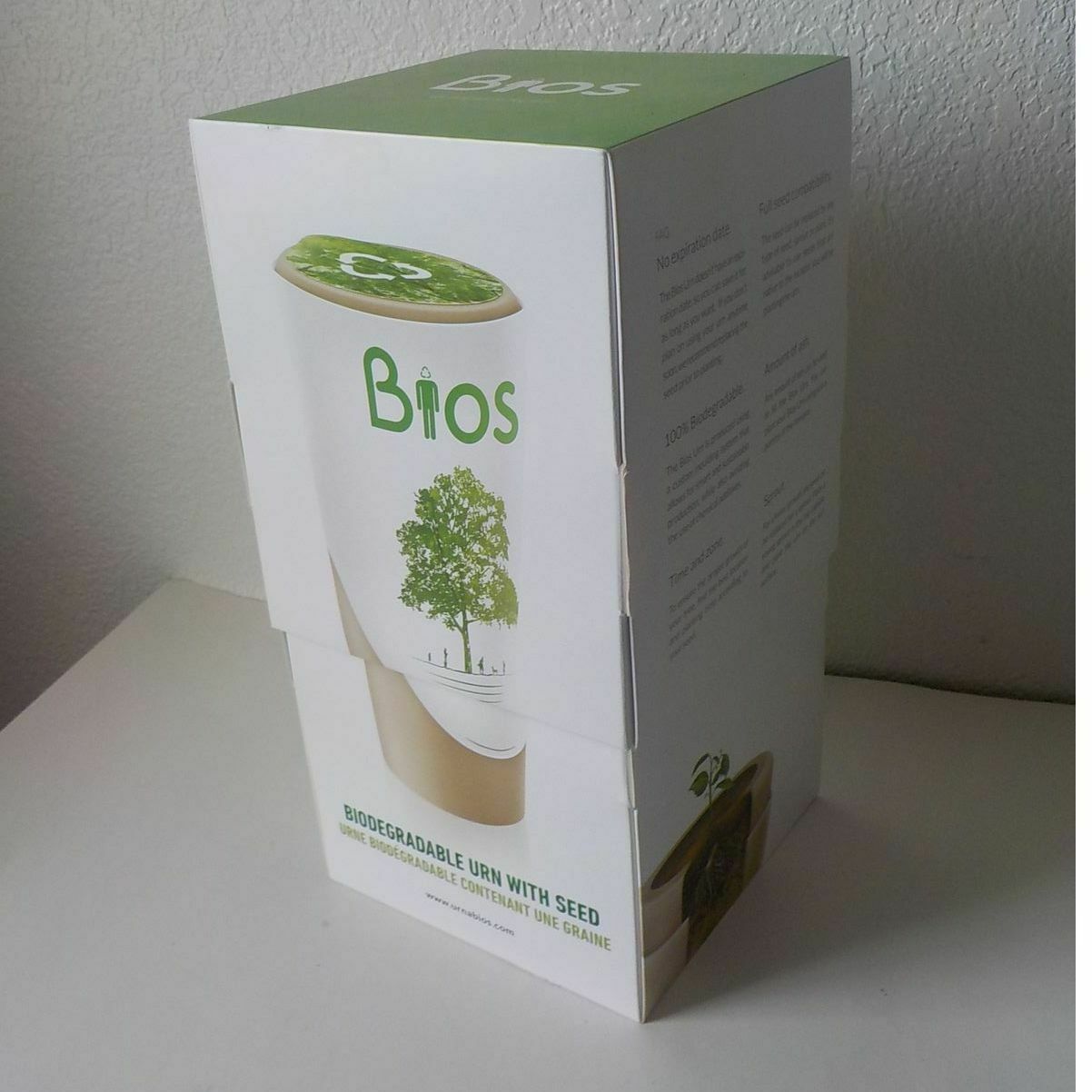 Bios Urn Biodegradable For Humans or Pets Ashes Cremation Urns