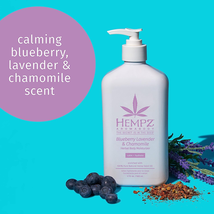 Hempz Blueberry Lavender & Chamomile Body Moisturizer, 17 fl oz image 3