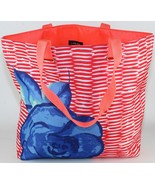 Lancome Red White Blue Rose / Tote Bag Beach Shopping Flower - $15.84