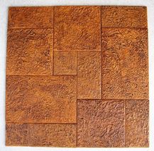 3 TILE MOLDS MAKE 100s OF 12x18 TILES @ $0.35 SQ. FT. FOR CONCRETE FLOORS WALLS image 2