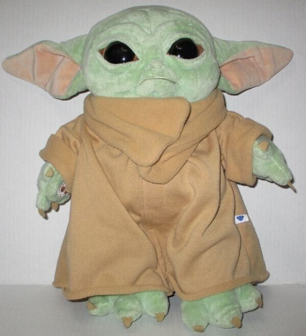 Build A Bear Star Wars Grogu Baby Yoda The Child Mandalorian 15" Plush ...