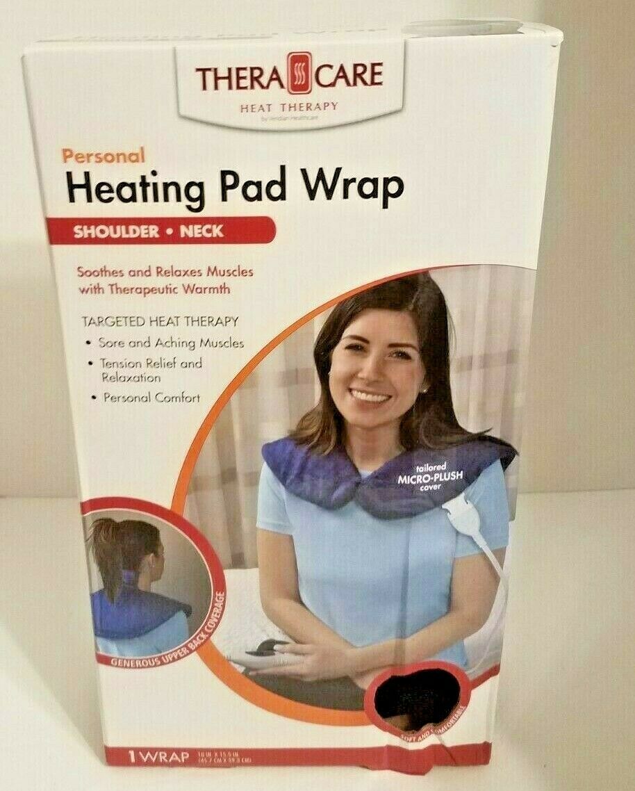 Theracare Personal Heating Pad Wrap Shoulder/Neck Heat Therapy Cold