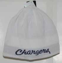 Reebok Team Apparel NFL Licensed Reversible Los Angeles Chargers Knit Hat image 1