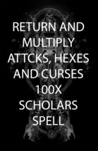 5000X 7 Scholars Multiply & Return Attacks, Hexes Curses Work Magick Ring Pendan - $555.77