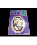 Designs For The Needle Sailing Trim ‘N Wire Counted Cross Stitch Kit 840... - $12.86