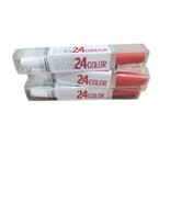 X3 Maybelline Super Stay Lipstick #210 Non-Stop Orange Lipstick 2 Step 2... - $15.04