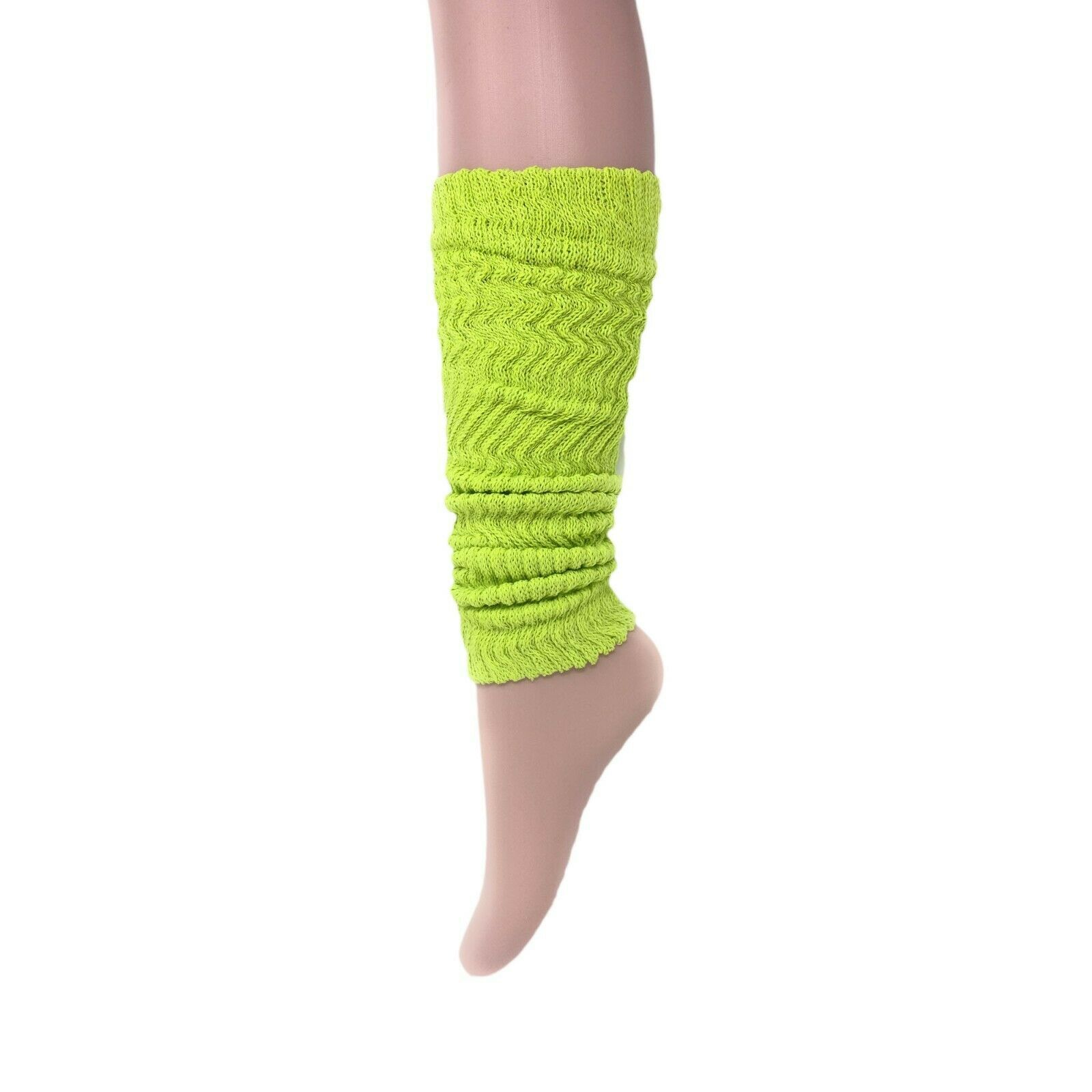Leg Warmers for Women 80s Style Knitted Knee High
