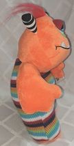 GANZ H12596 Orange One Eyed  KnitWit Monster Multi Colored 10 Inch 3 Plus age image 3