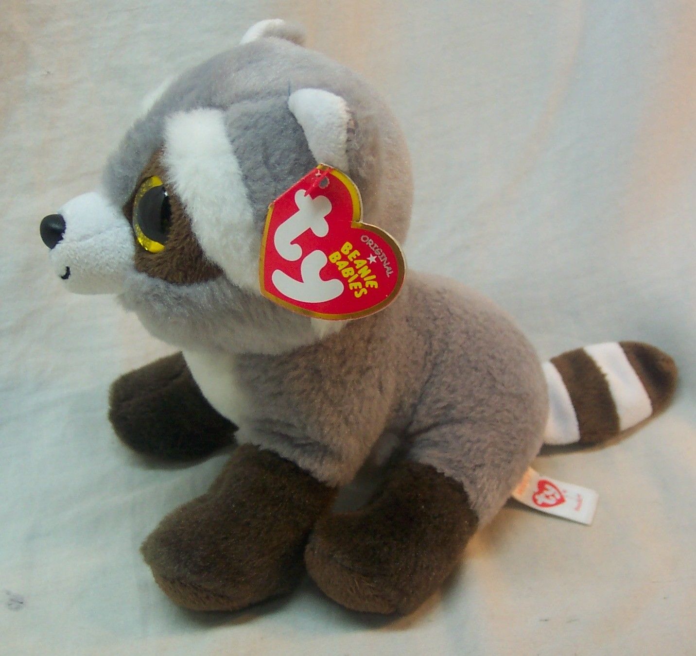 cute raccoon stuffed animal