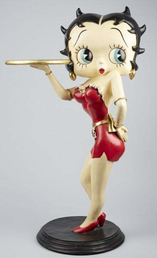 betty boop waitress figurine