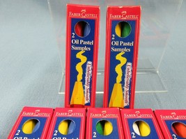 16 Boxes Faber Castell Oil Pastel Samples 2 Packs - $14.00