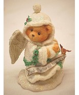 Cherished Teddies Stormi Figurine Hark The Herald Angels Sing Enesco 1996 - $14.84